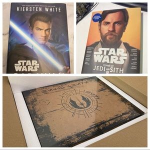 OBI WAN LIMITED EDITION BUNDLE- D23 Lightsaber Box, Celebration Cover Book, More